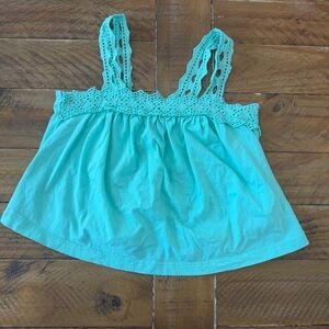 GAP Aqua Lace Strap Top